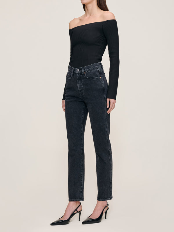 Dl1961 Kristy Cigarette High Rise 29" Jeans Nightshade