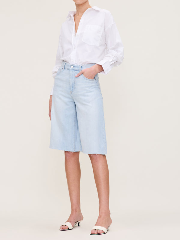 dl1961 Lucila Jean Short Ultra High Rise 13.75" Poolside