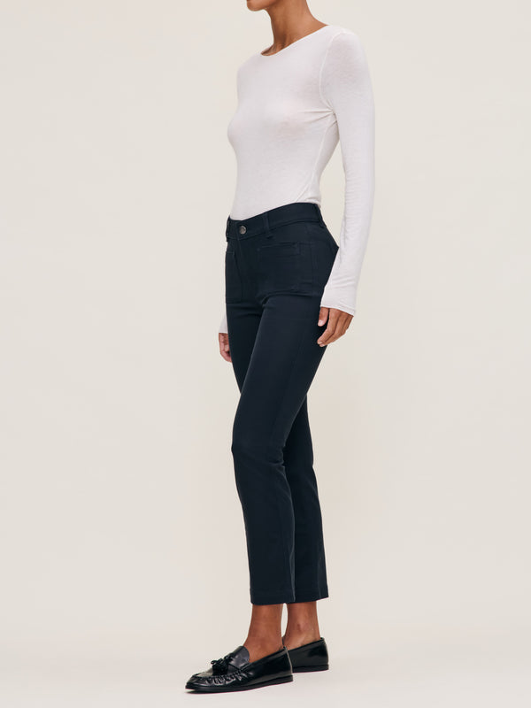 Dl1961 Mara Straight Mid Rise Instasculpt Ankle Depths