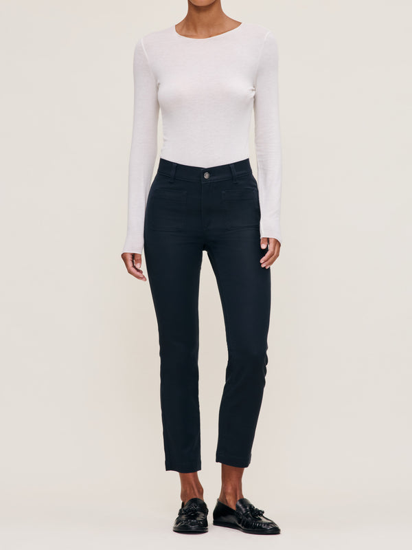 dl1961 Mara Straight Mid Rise Instasculpt Ankle Depths