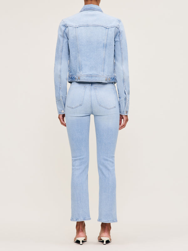 Dl1961 Mara Straight Mid Rise Instasculpt Ankle Jeans Atlantic