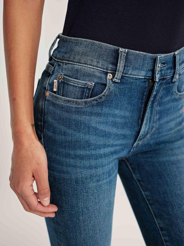 Dl1961 Mara Straight Mid Rise Instasculpt Ankle Jeans Chancery