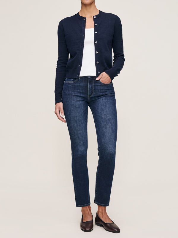 dl1961 Mara Straight Mid Rise Instasculpt Ankle Jeans Eastside