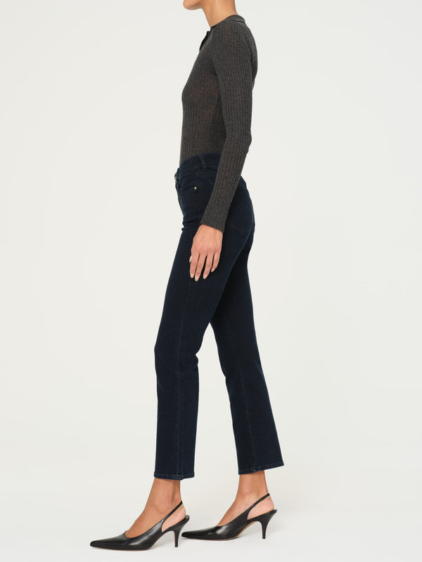 Dl1961 Mara Straight Mid Rise Instasculpt Ankle Jeans Flatiron