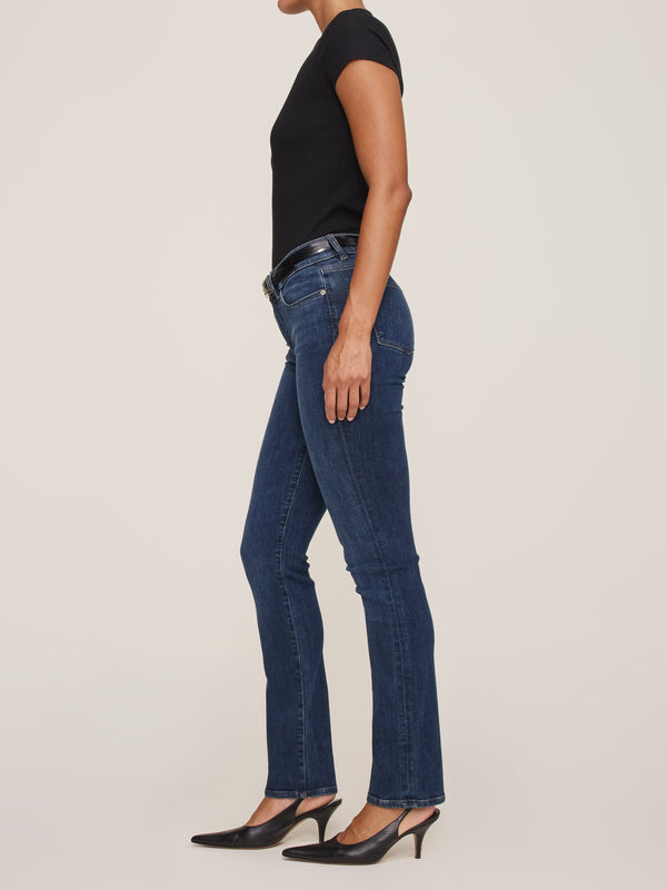 Dl1961 Mara Straight Mid Rise Instasculpt™ 31" Jeans Eastside