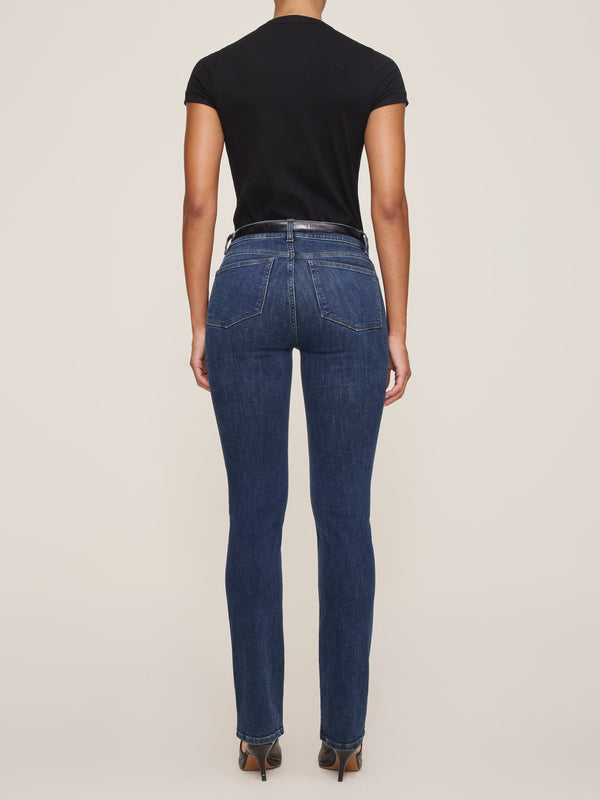 Dl1961 Mara Straight Mid Rise Instasculpt™ 31" Jeans Eastside