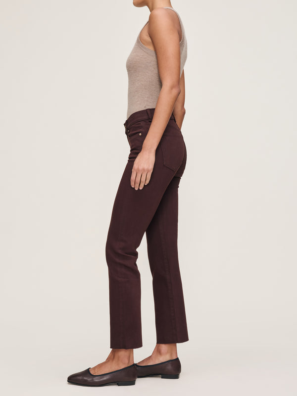 Dl1961 Mara Straight Mid Rise Instasculpt™ Ankle Jeans Fig