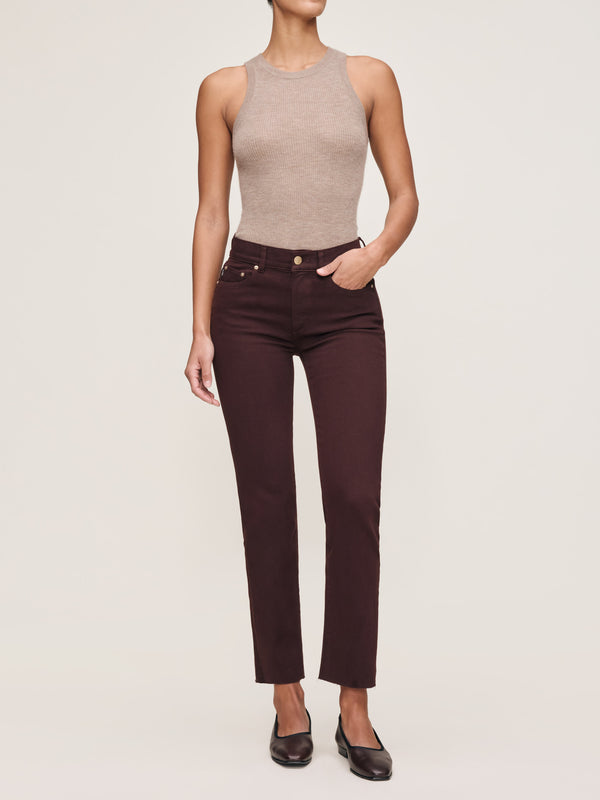 dl1961 Mara Straight Mid Rise Instasculpt™ Ankle Jeans Fig