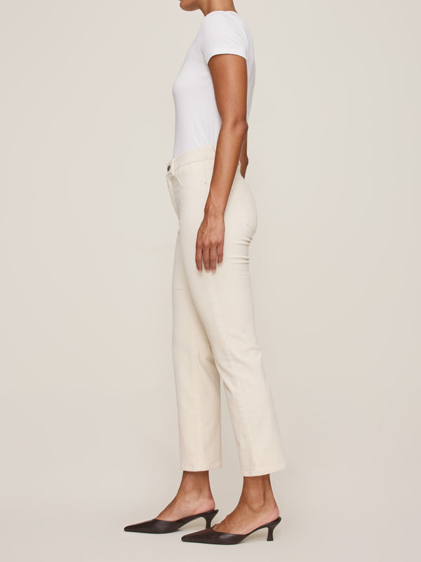 Dl1961 Patti Straight High Rise Ankle Jeans Manilla