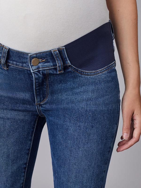 Dl1961 Patti Straight Maternity Vintage Jeans Seaborn Raw