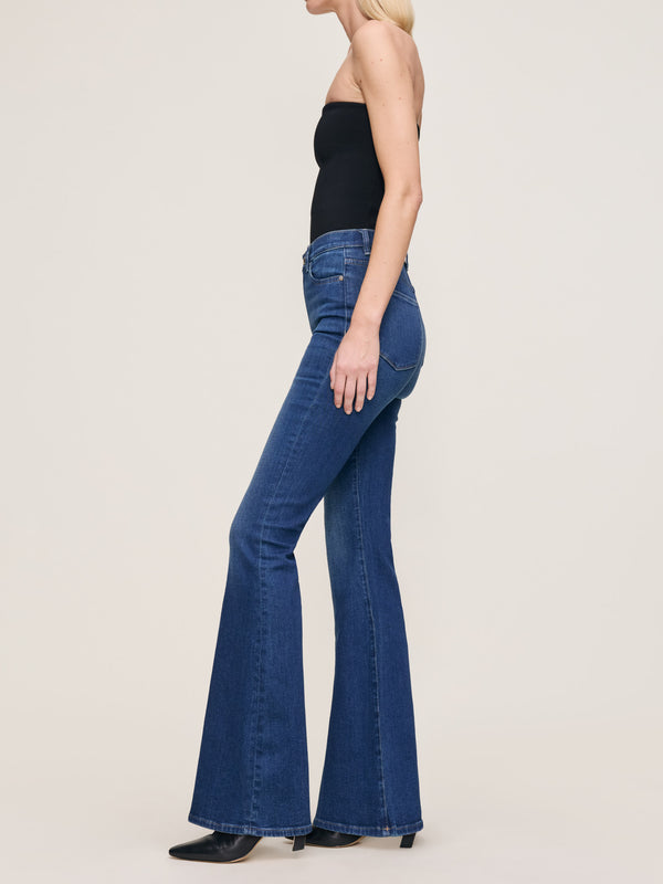 Dl1961 Rachel Flare Ultra High Rise Instasculpt™ 34" Jeans Santa Monica