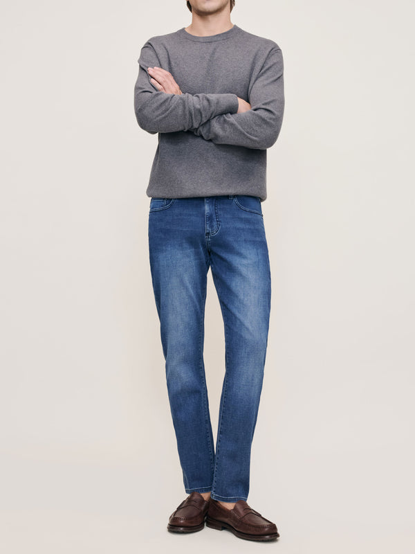 dl1961 Russell Slim Straight Jeans Chesapeake (Dark Indigo)