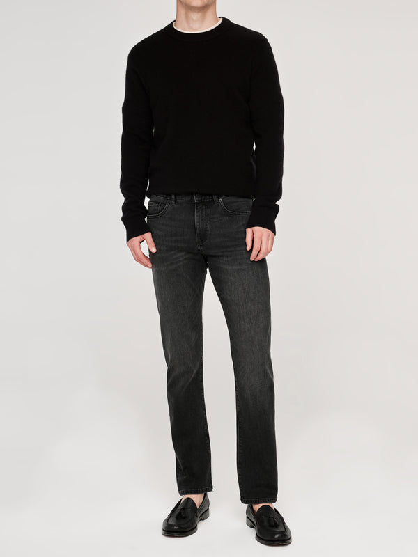 Dl1961 Russell Slim Straight Jeans Sable (Washed Black)