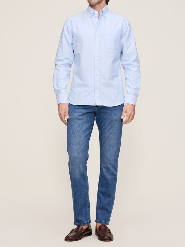 dl1961 Russell Slim Straight Jeans Slim Straight Mohonk (Mid-Indigo)