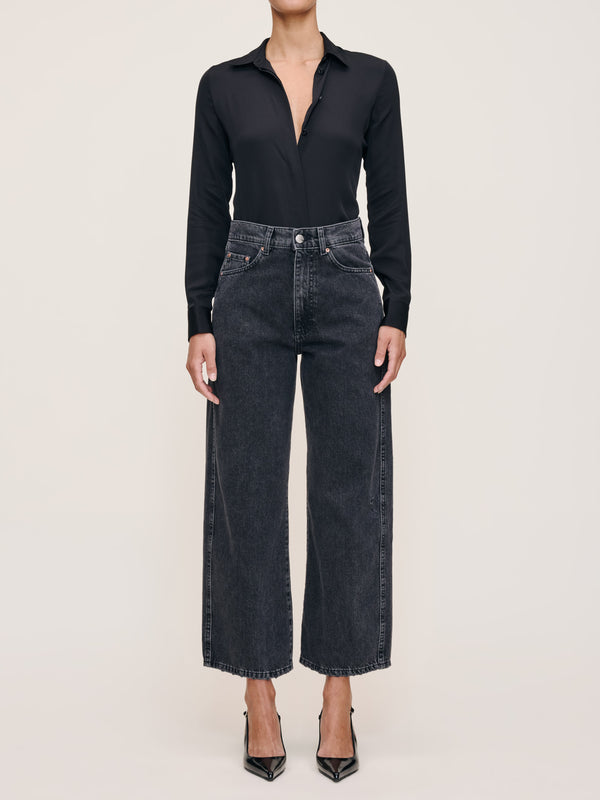 dl1961 Taylor Barrel Ultra High Rise 27" Jeans Nightshade