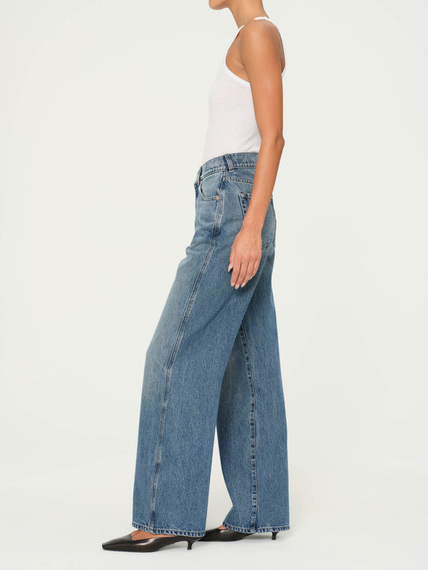 Dl1961 Taylor Barrel Ultra High Rise 31" Jeans Endless Sea