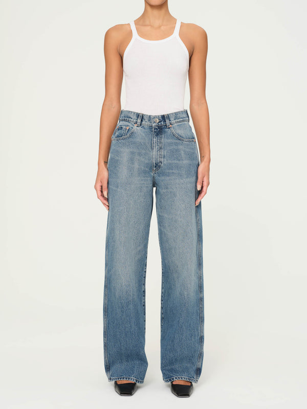 Dl1961 Taylor Barrel Ultra High Rise 31" Jeans Endless Sea