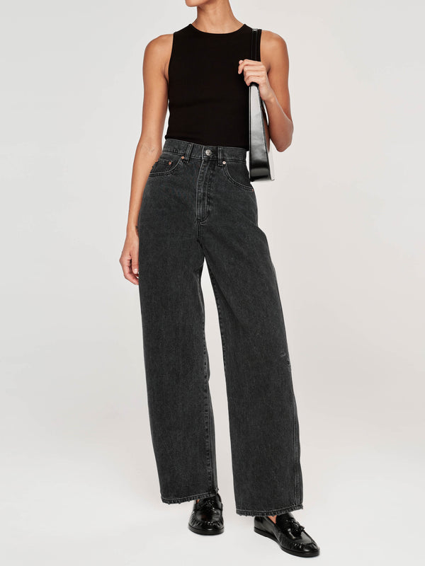 dl1961 Taylor Barrel Ultra High Rise 31" Jeans Nightshade