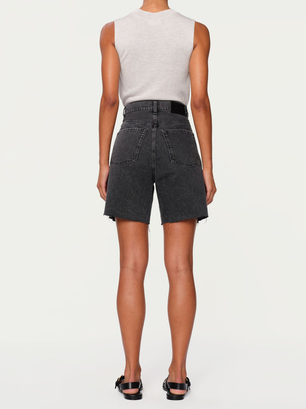 Dl1961 Taylor Jean Short Ultra High Rise 7" Lt. Nightshade