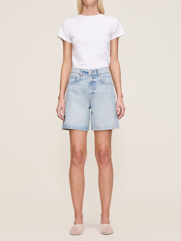 Dl1961 Taylor Jean Shorts Ultra High Rise 7" Vintage Light