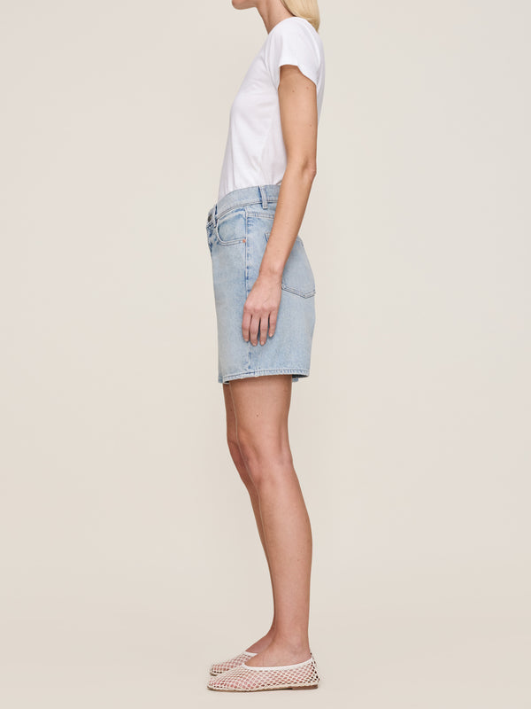 Dl1961 Taylor Jean Shorts Ultra High Rise 7" Vintage Light