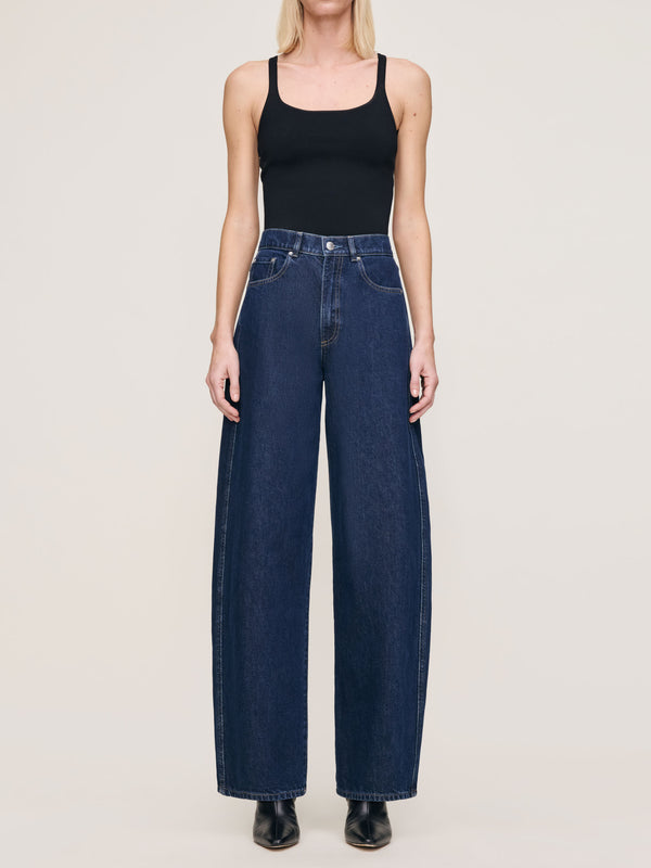 dl1961 Taylor Relaxed Barrel Ultra High Rise 31" Jeans Lake House