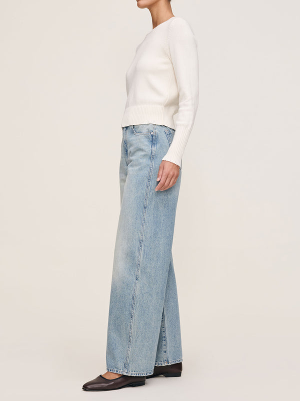 Dl1961 Taylor Relaxed Barrel Ultra High Rise 31" Jeans Southport