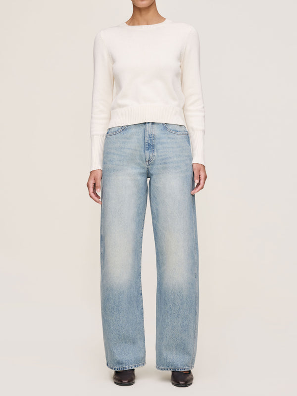 dl1961 Taylor Relaxed Barrel Ultra High Rise 31" Jeans Southport