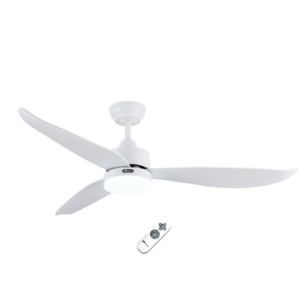 Dmora Bestar Razor DC Ceiling Fan 46/54 Inch 24W LED 3-Tone Light Kit