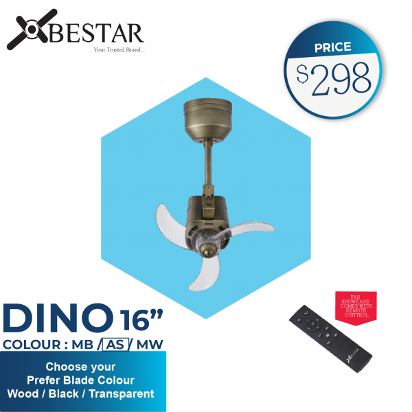 Dmora BESTAR Dino 16′ DC Corner Fan