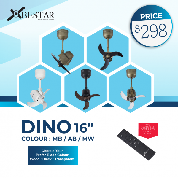 dmora BESTAR Dino 16′ DC Corner Fan