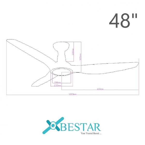 Dmora Bestar Sleek – Ultra Slim Gen III Dc Motor