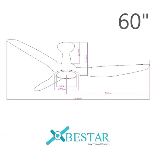 Dmora Bestar Sleek – Ultra Slim Gen III Dc Motor