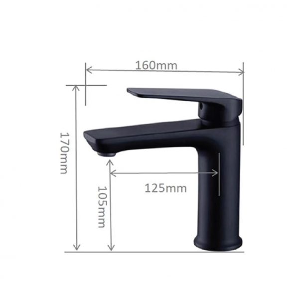 Dmora Flavio FL-1401 Basin Mixer Tap