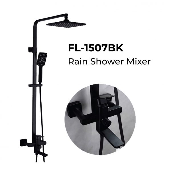 Dmora Flavio FL-1507 Rainshower Mixer Set