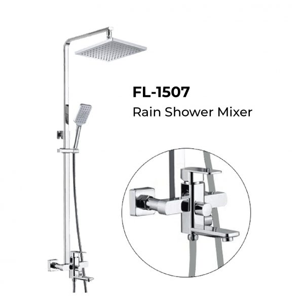 dmora Flavio FL-1507 Rainshower Mixer Set