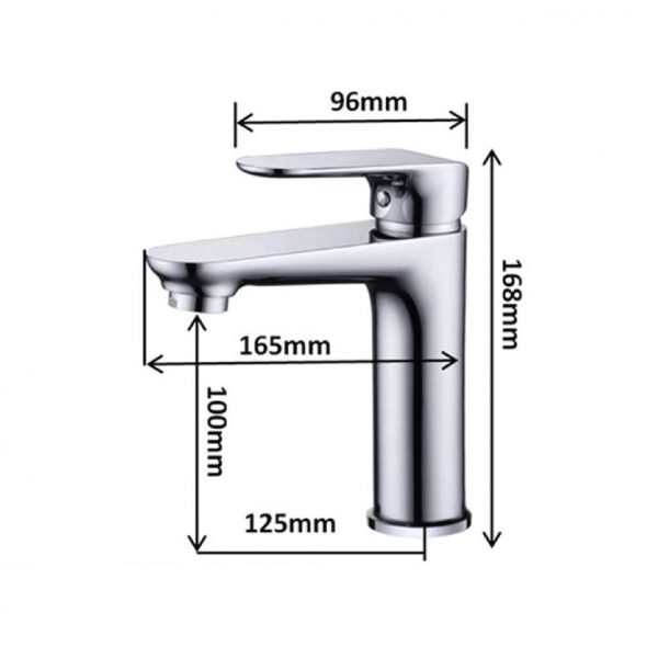 Dmora Flavio FL-3401 Basin Mixer Tap
