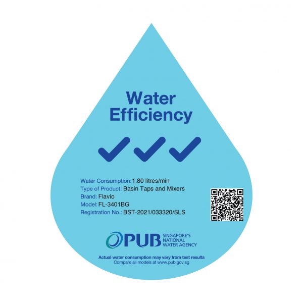 Dmora Flavio FL-3401 Basin Mixer Tap