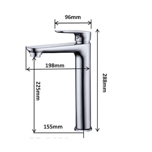 Dmora Flavio FL-3402 Basin Mixer Tap