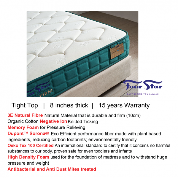 Dmora Four Star Chiro Firm Mattress