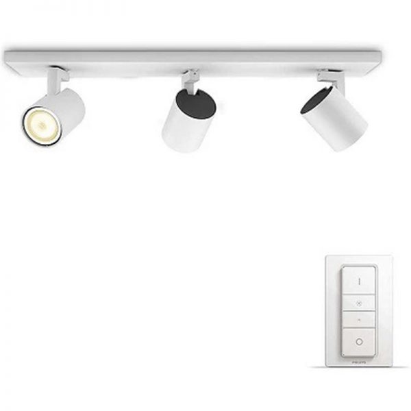 dmora [Sale] Philips 53093 Runner GU10 BK 3×5.5w