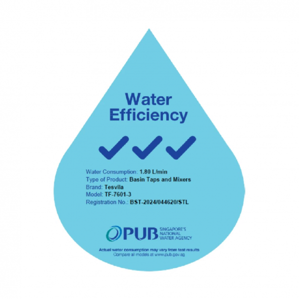 Dmora TESVILA – TF-7601 Series Basin Mixer (Shorter)