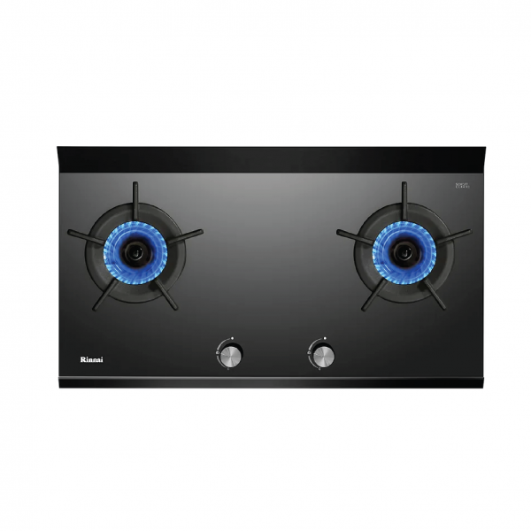 Dmora RB-2CGN 2 Inner Burner Built-In Hob Schott Ceran Glass (Black) Top Plate