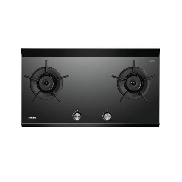 dmora RB-2CGN 2 Inner Burner Built-In Hob Schott Ceran Glass (Black) Top Plate