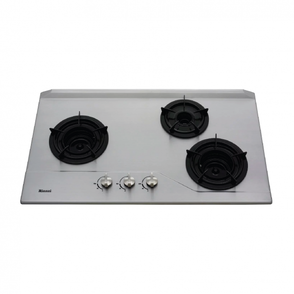 dmora RB-3Si- 3 Inner Burner Built-In Hob Stainless Steel Top Plate