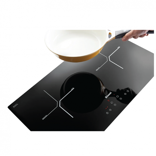 Dmora RB-7012H-CB 2 Zone Induction Hob (70cm) Schott Ceran Glass (Black) Top Plate