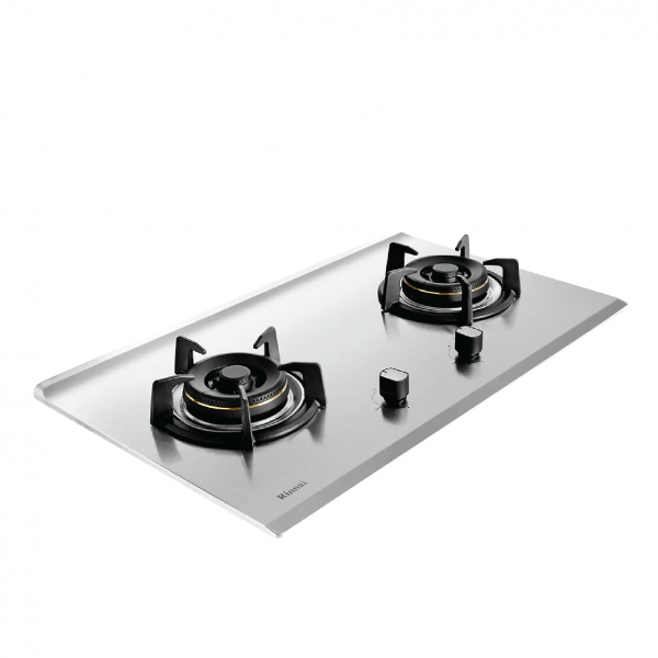 Dmora RB-72S 2 Burner Built-In Hob Stainless Steel Top Plate