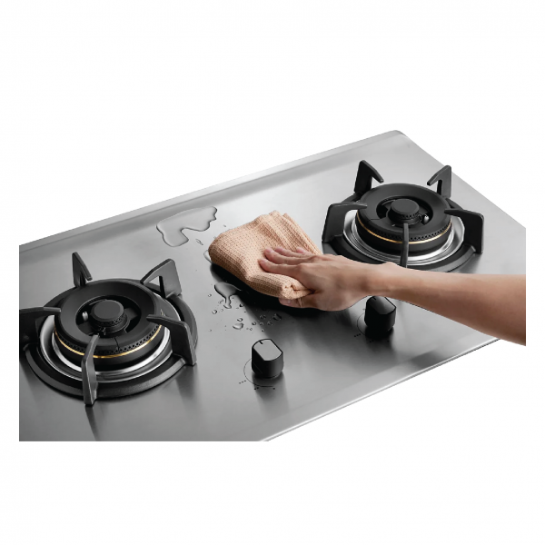 Dmora RB-72S 2 Burner Built-In Hob Stainless Steel Top Plate