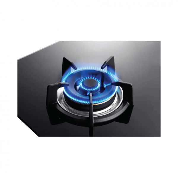 Dmora RB-92G 2 Inner Burner Built-In Hob Tempered Glass (Black) Top Plate