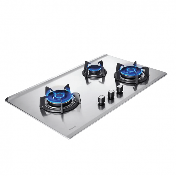 Dmora RB-93US-3 Burner Built-In Hob Stainless Steel Top Plate